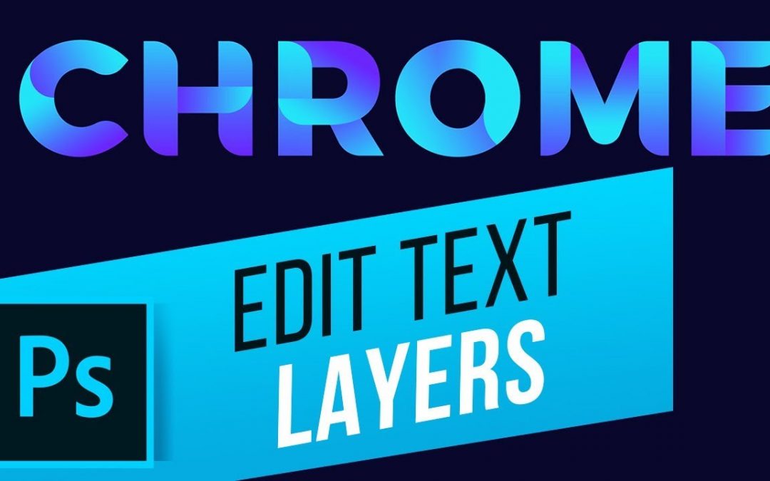 how to edit multiple text layers in photoshop