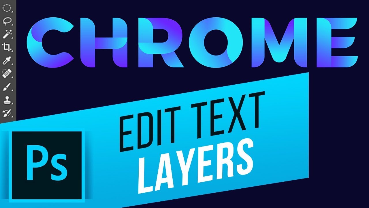 photoshop edit multiple text layers at once