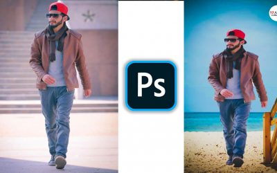 Change Background Easily!! in Photoshop || Manipulation Photo Editing || Adobe telugu tutorial
