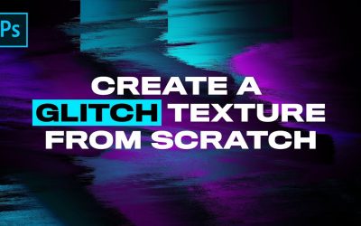 Create a Glitch Texture from Scratch in Adobe Photoshop | Photoshop Tutorial | MarioTGraphics