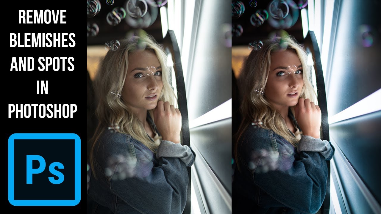 How to remove spots and blemishes in Adobe Tutorial Dieno Digital