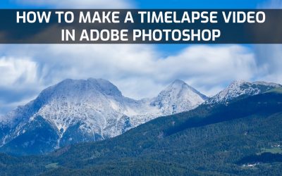 How to easily make a timelapse in Adobe Photoshop