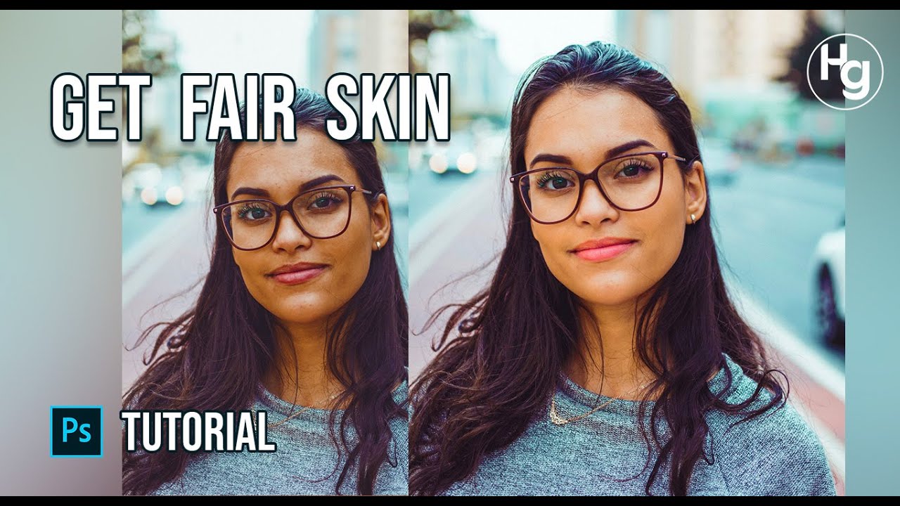 How to Change Skin Color | Dark to Light | Photoshop Tutorial