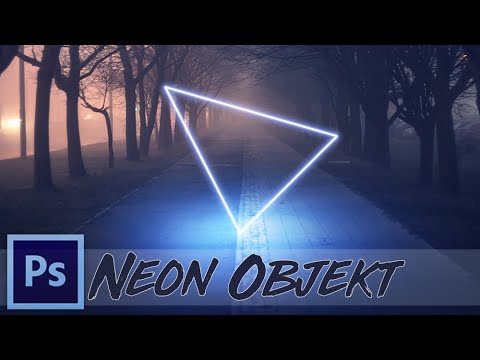 Photoshop Tutorial: Leuchtendes Neon Objekt in Foto einfügen