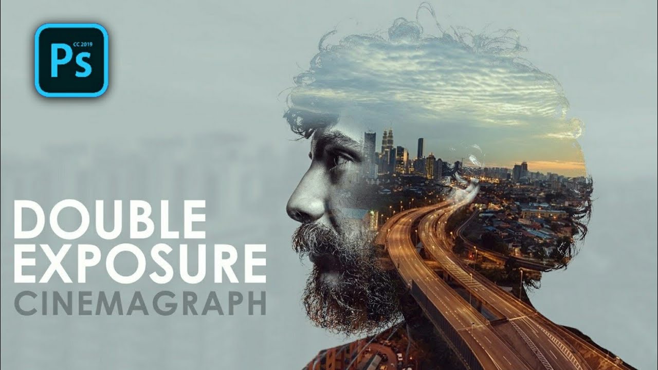 Double Exposure Cinemagraph with Adobe Photoshop Mobile | Easy Tutorial