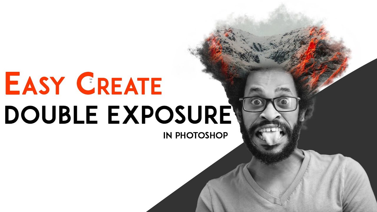 Double Exposure Effect In Adobe Photoshop | EASY to understand |