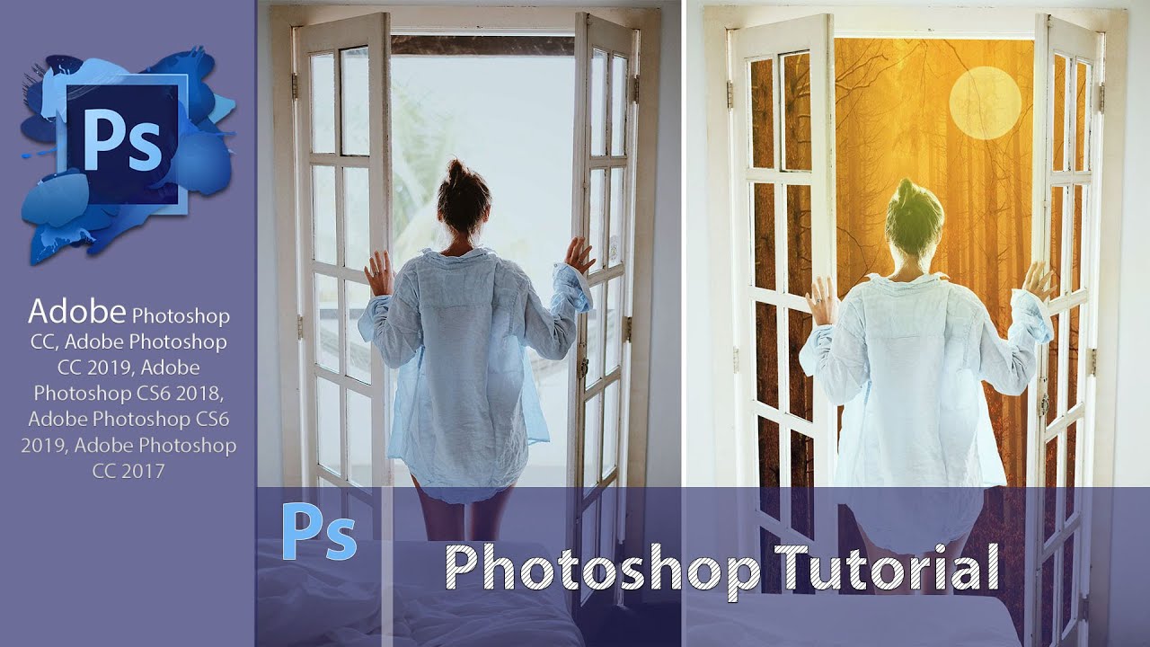 Girl Outside View Photo Manipulation || Adobe Photoshop Tutorial