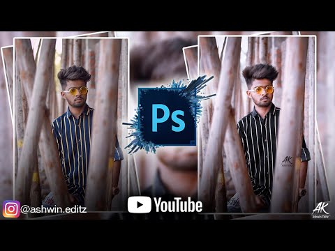 Adobe Photoshop CS3 Photo Editing| Photo Editing Tutorial | Ashwin Editz