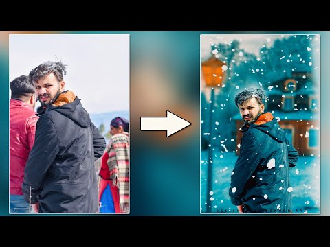 Snowfall Editing In Photoshop || latest Adobe Photoshop Tutorial 2020