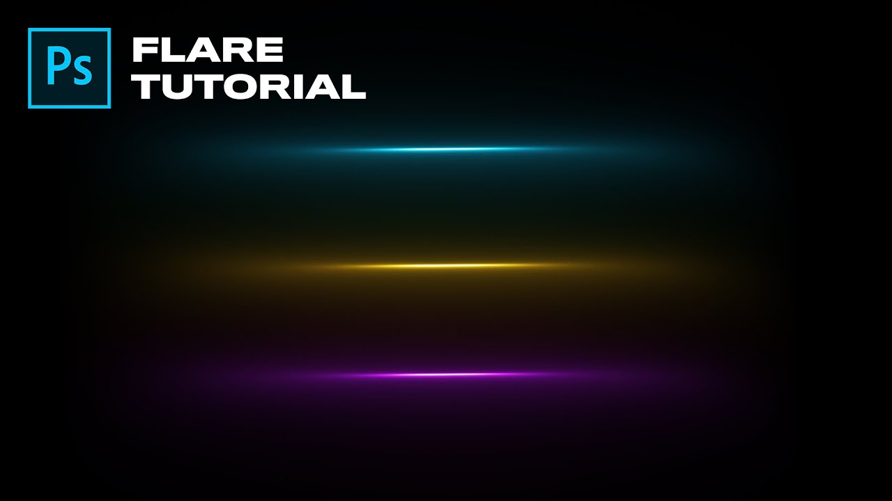 Create a Flare from Scratch in Photoshop! | Adobe Photoshop Tutorial