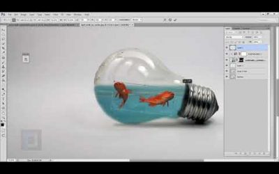 Adobe Photoshop Tutorial Photo Manipulation Water Splash in Bulb Video 12 May 2020