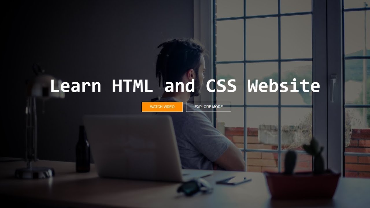 How To Create A Website Using HTML And CSS Step By Step Website Tutorial