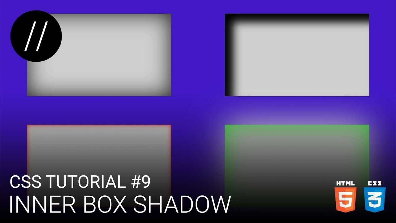 CSS Tutorial #9 — Inner Box Shadow [UP/TO/DATE]