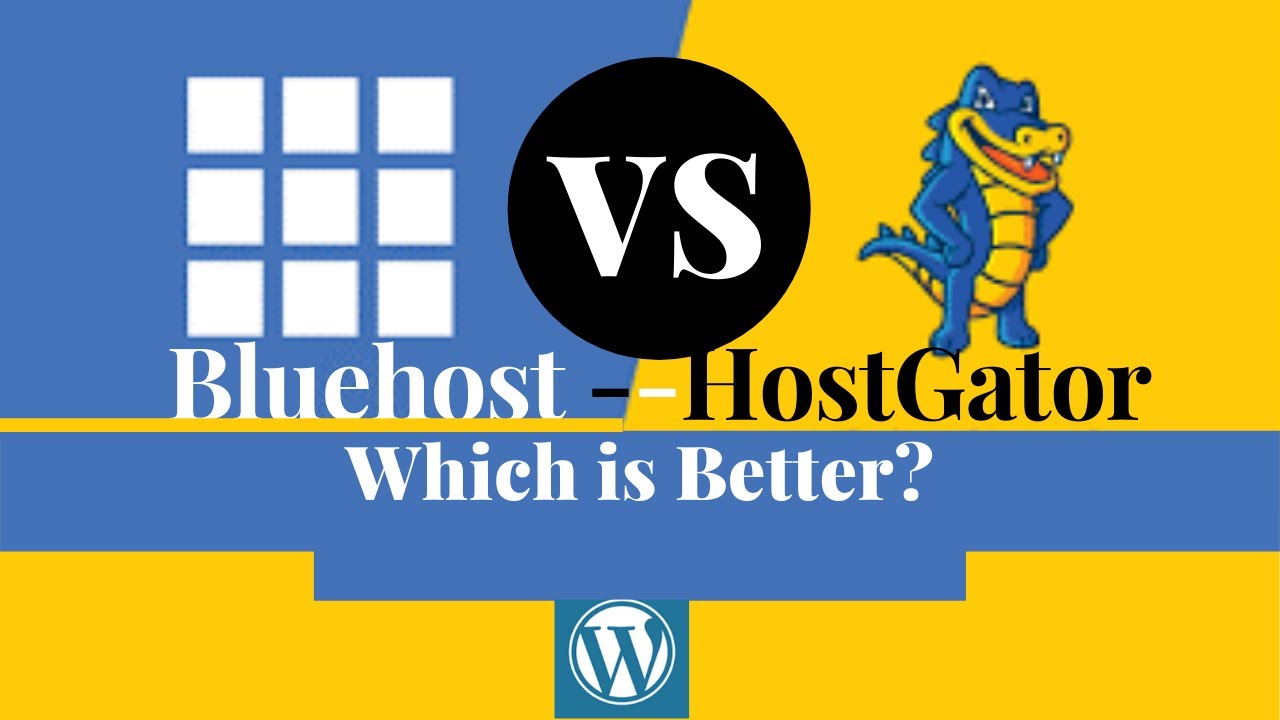 BLUEHOST vs HOSTGATOR: Which is Better for WordPress Website