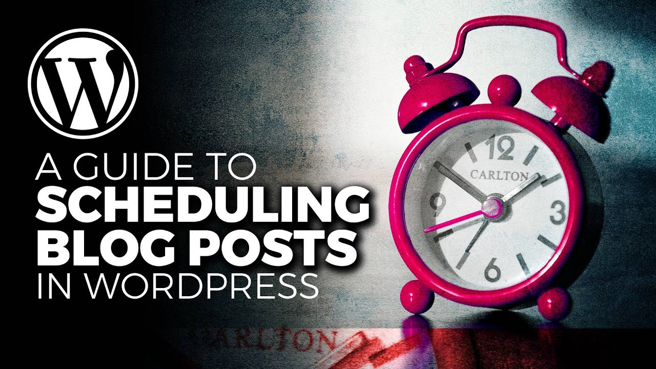 Beginners Guide to Scheduling Blog Posts in  WordPress (with Editorial Calendar!)