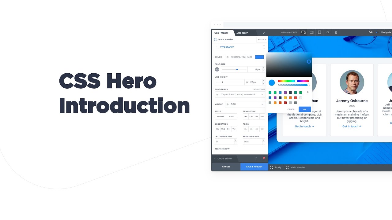 CSS Hero V4 - Introduction