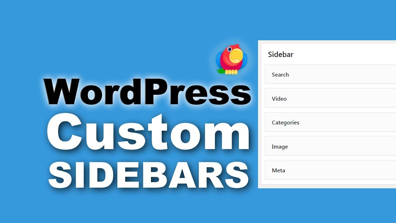 Custom WordPress Sidebar How To Create One And Why You Need It Dieno