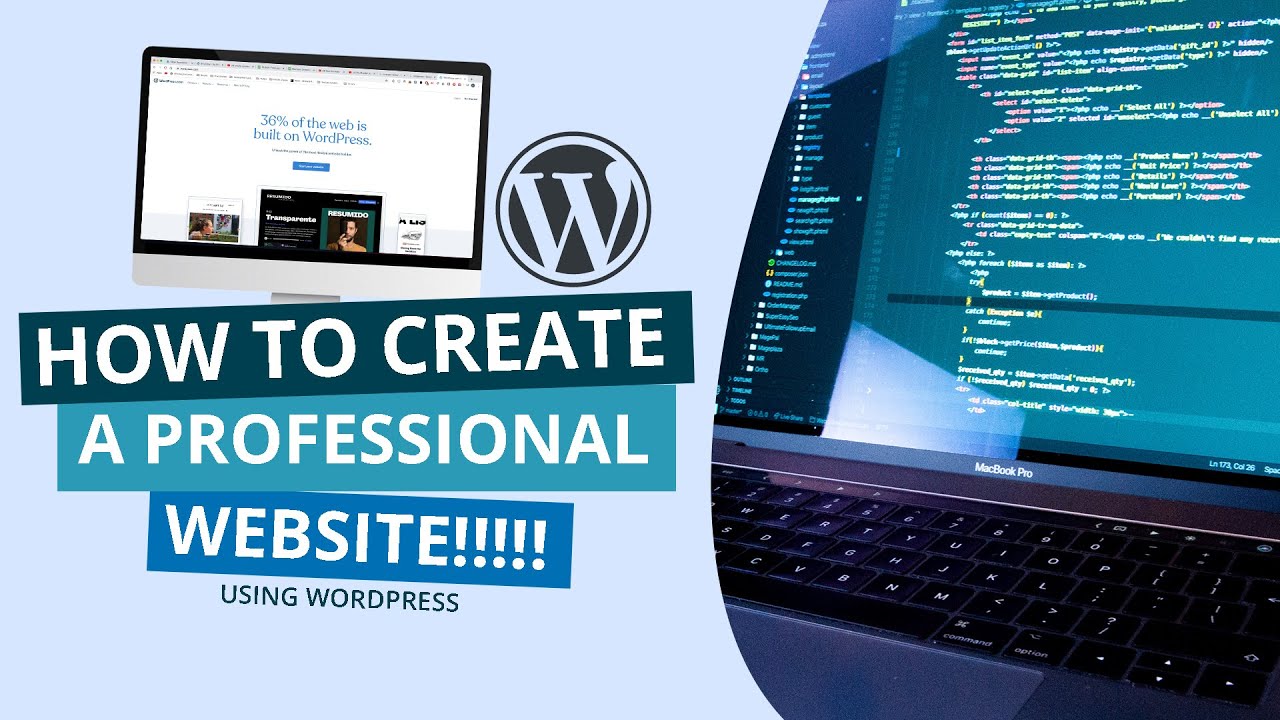 Easy steps to creating a professional website using WordPress | Part 1