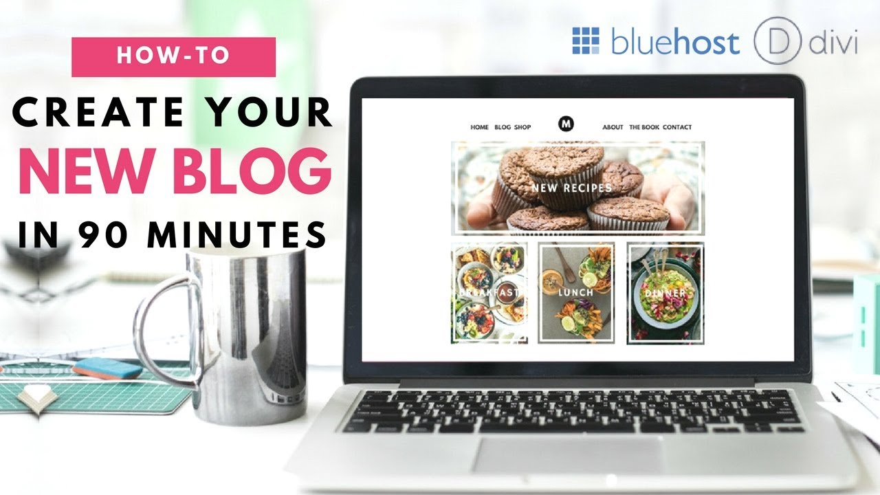 How to Start A Blog in 90 Minutes! Divi Wordpress Theme Tutorial