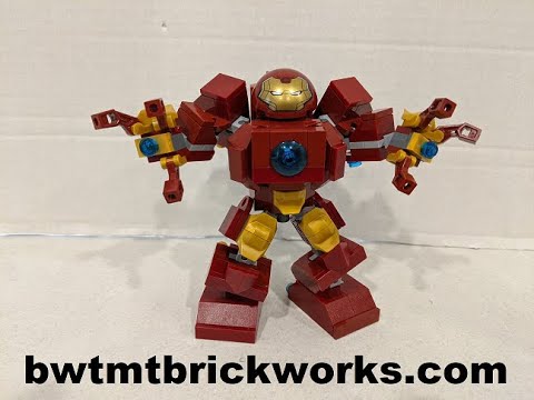 Lego Iron Man Hulkbuster Armor by BWTMT Brickworks