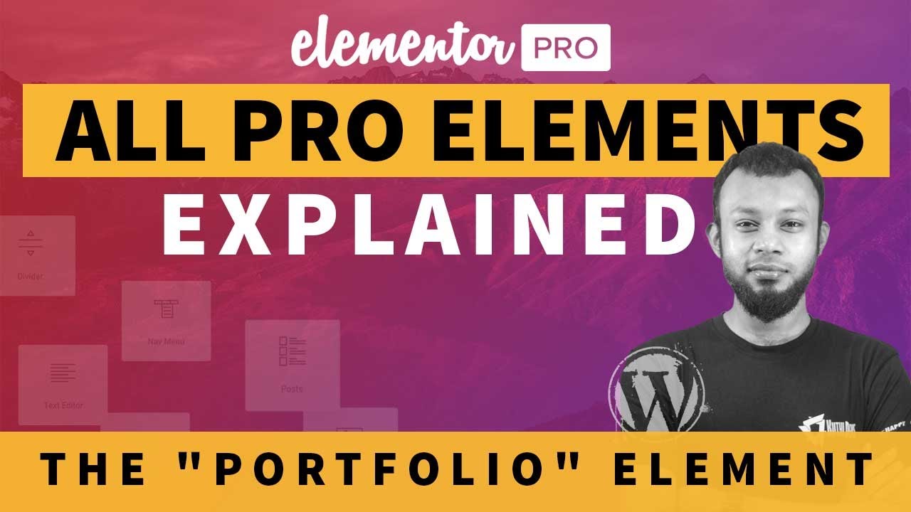 Portfolio Widget Tutorial | Elementor Pro Tutorial