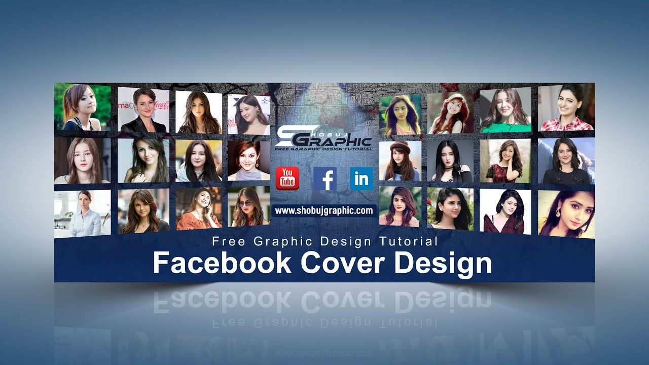 Professional Facebook Photo Cover Design - Photoshop Tutorial