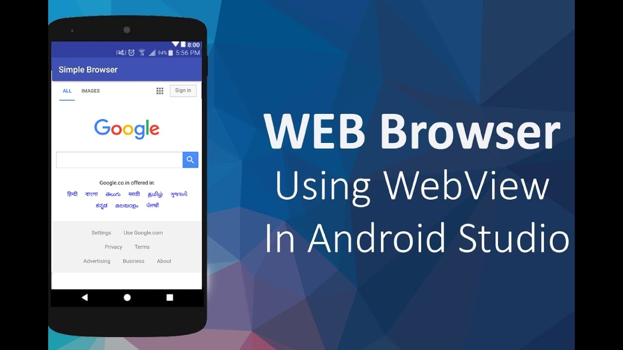 WebView in Android Tutorial|How to Convert Website into Android App|How to use a Webview in android
