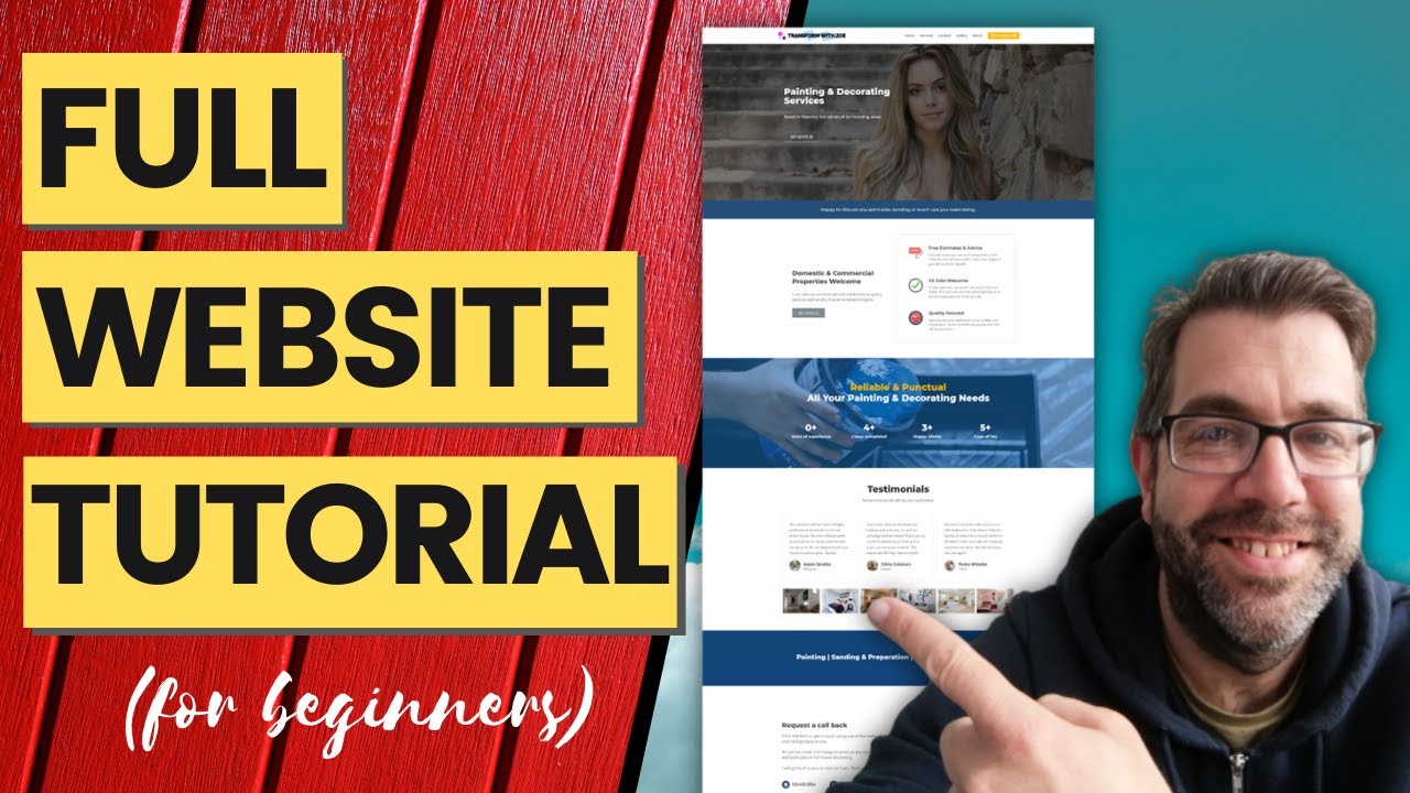 Easy Website Build for Local Business - WordPress Step By Step Guide