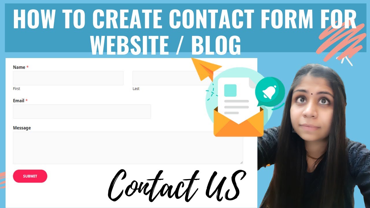 How To Create Contact Form For Website On Wordpress | Elementor For Free