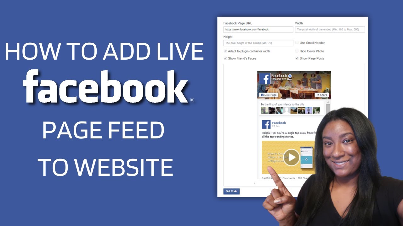 How To Embed Facebook Feed To Website (No Plugin)