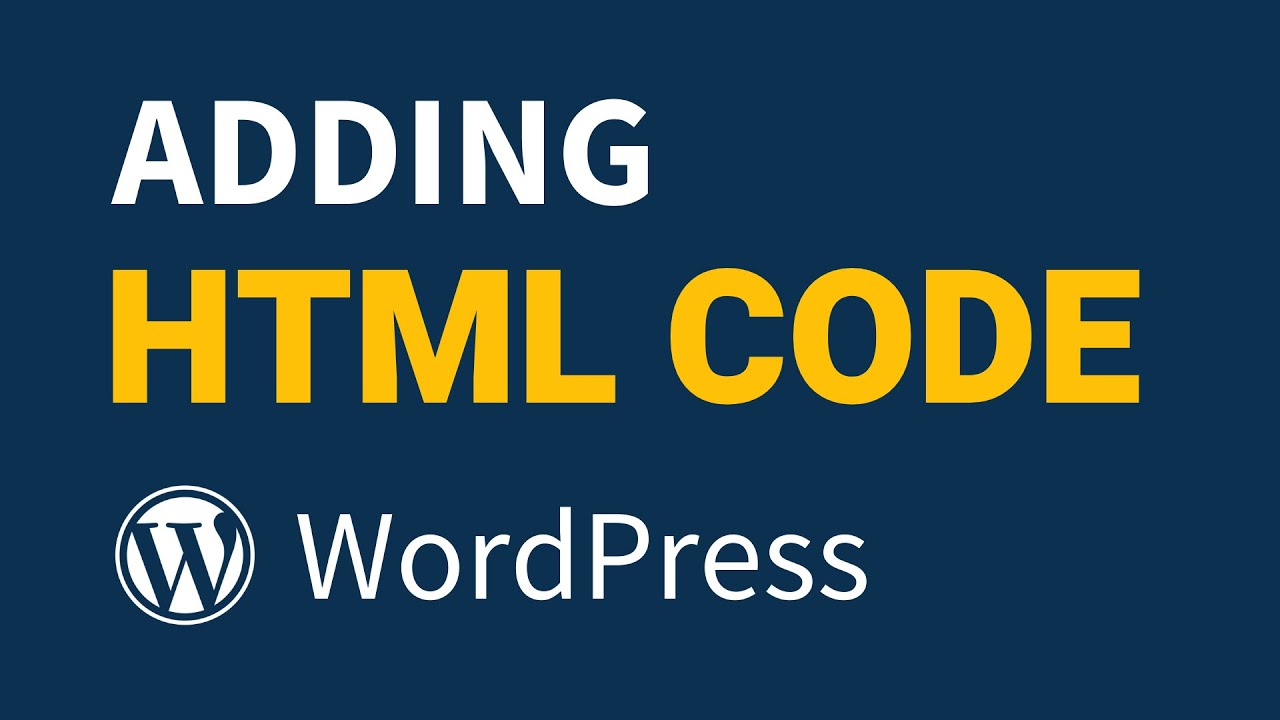 How to Add HTML to WordPress for Beginners [Simple]