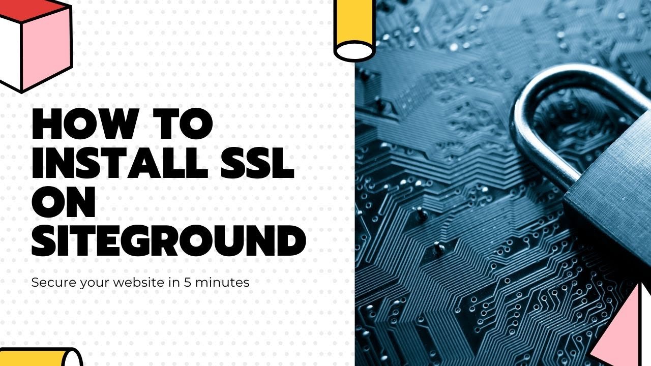 How to Install ssl on Siteground Wordpress Site in 2020