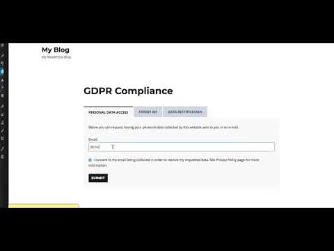 Uber GDPR Review Demo   Advanced GDPR Compliance WordPress Plugin
