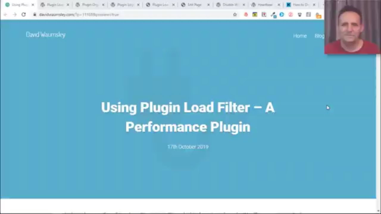 Using Plugin Load Filter – A Performance Plugin