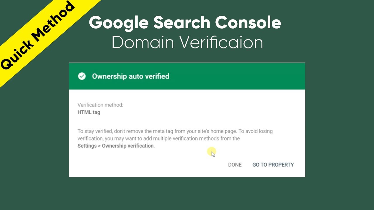 Verify Your WordPress Site With Google Search Console 2020