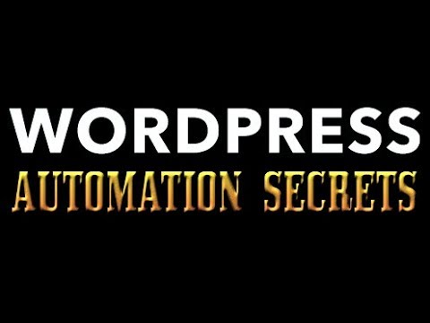 WP Automation Video Series
