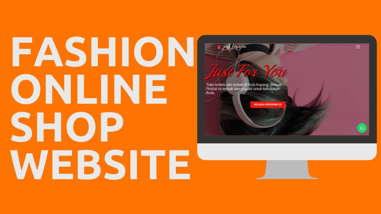 Fashion Online Shop Website 2020 | Tutorial WordPress for Beginners