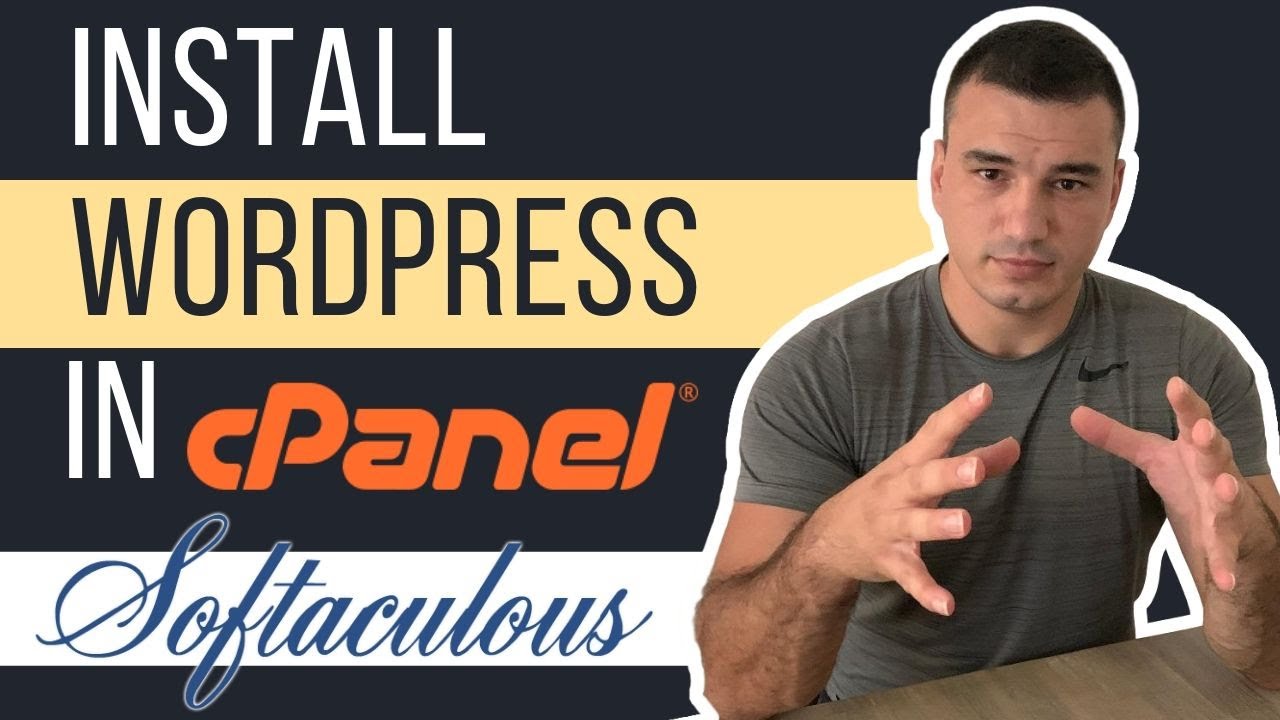 How to Install WordPress in cPanel using Softaculous | cPanel WordPress Tutorial