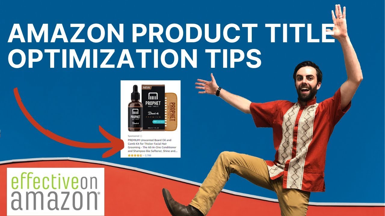 Amazon Product Title Optimization Tips