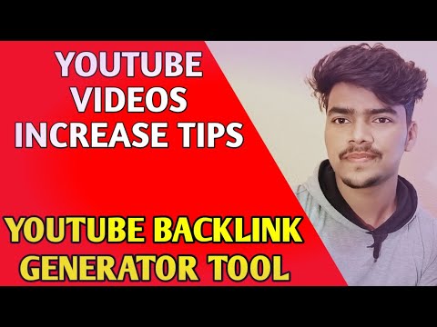 Free Youtube Backlink Generator Tool | Youtube Seo Tips 2020 | Make Youtube Video Backlinks