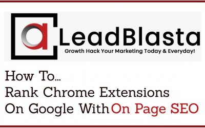 search engine optimization tips – How To Rank Chrome Extensions On Google With On Page SEO
