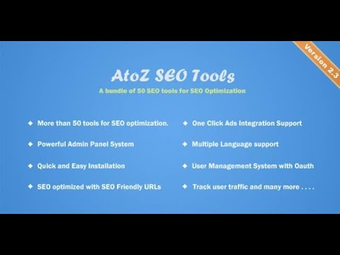 SOURCE CODE WEBSITE ATOZ SEO TOOLS - SEARCH ENGINE OPTIMIZATION TOOLS - khosinhvien.com