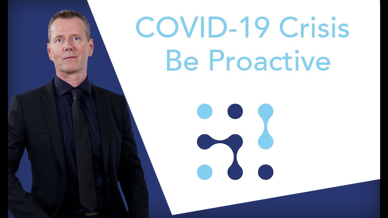 Useful advice is given by Patrik Muehlematter during a Tele Interview   COVID-19 Crisis Be Proactive