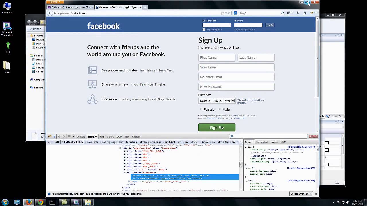 how to copy html and css code from any web page