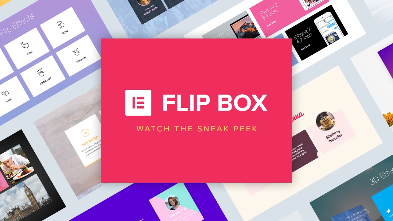Elementor Flip Box Sneak Peek (New Pro Feature)