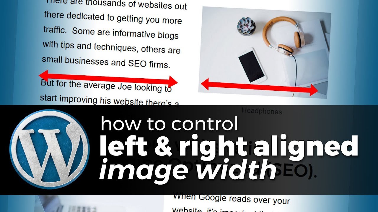 How to Fix the Maximum Width of Left & Right Aligned Images in WordPress (Basic CSS Trick!)