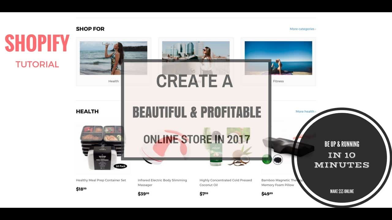 Shopify Tutorial For Beginners - How To Build An Online Store