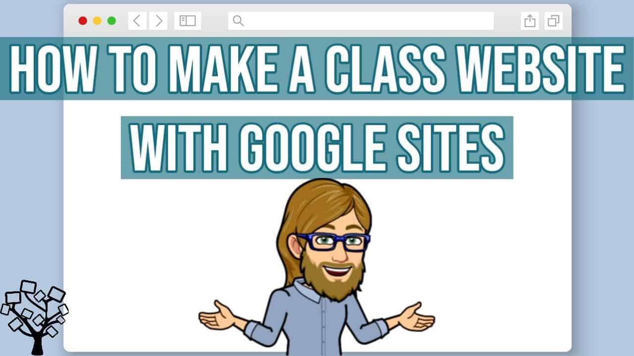 How to Make a Class Website with Google Sites