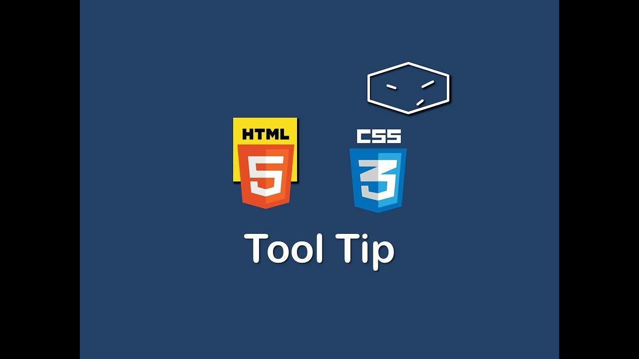 tooltip with html and css