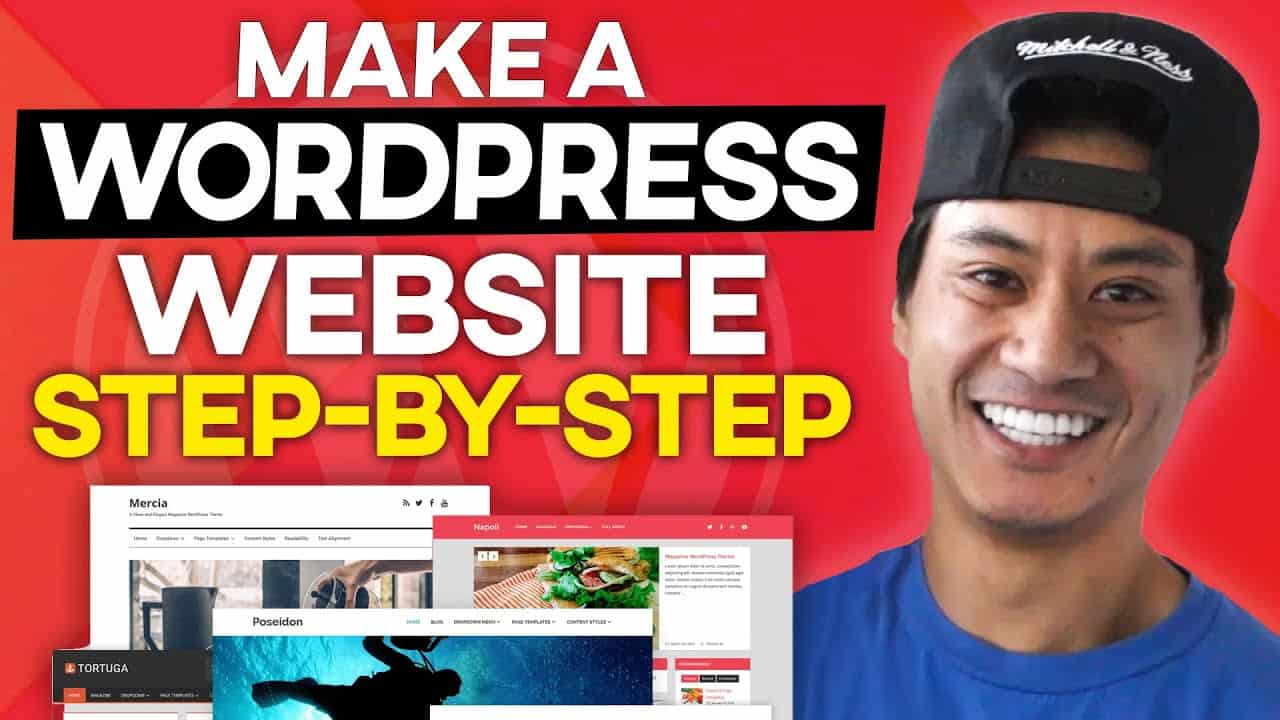 How to Make a Wordpress Website FOR FREE - Step by Step 2020!
